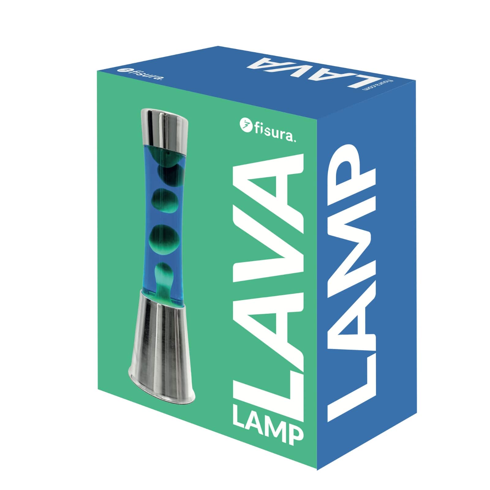 Lava Lamp TOWER green & blue 