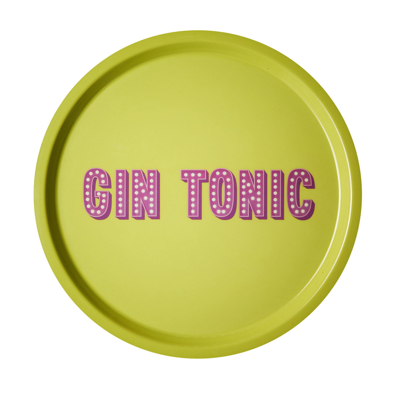 Tablett GIN TONIC gross 