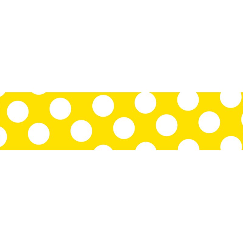 Masking tape MASTÉ BASIC Yellow/Dot 15 mm