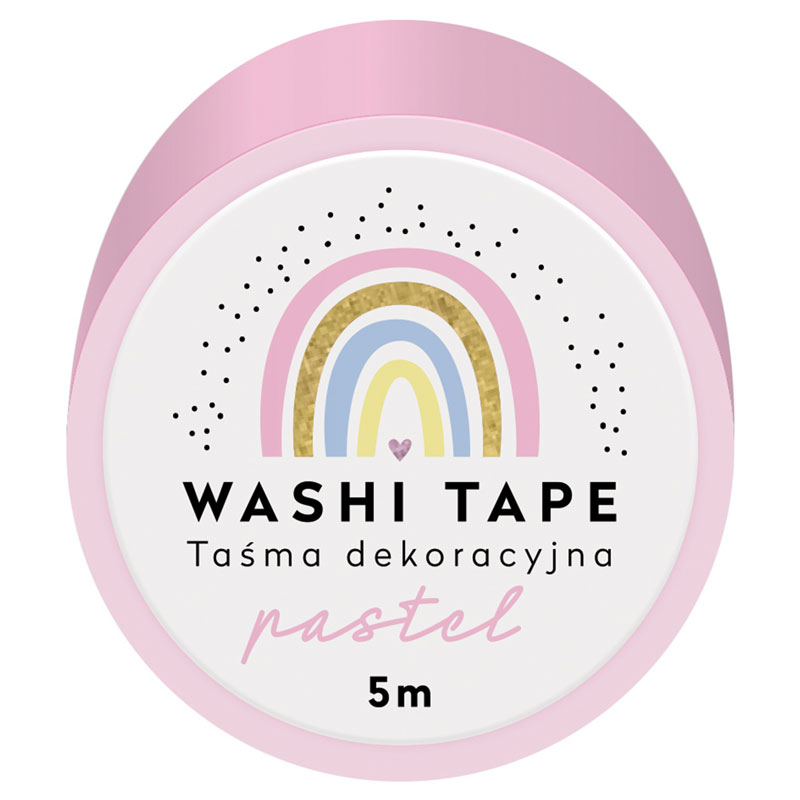 Washi Tape GLITTER PASTEL Display à 24 Stück 