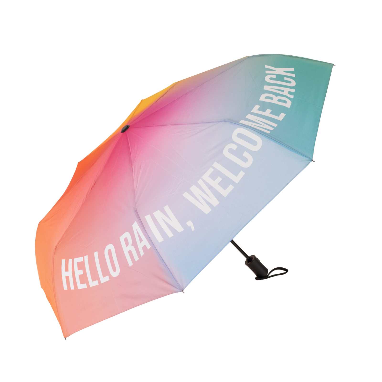 Schirm HELLO RAIN WELCOME BACK
