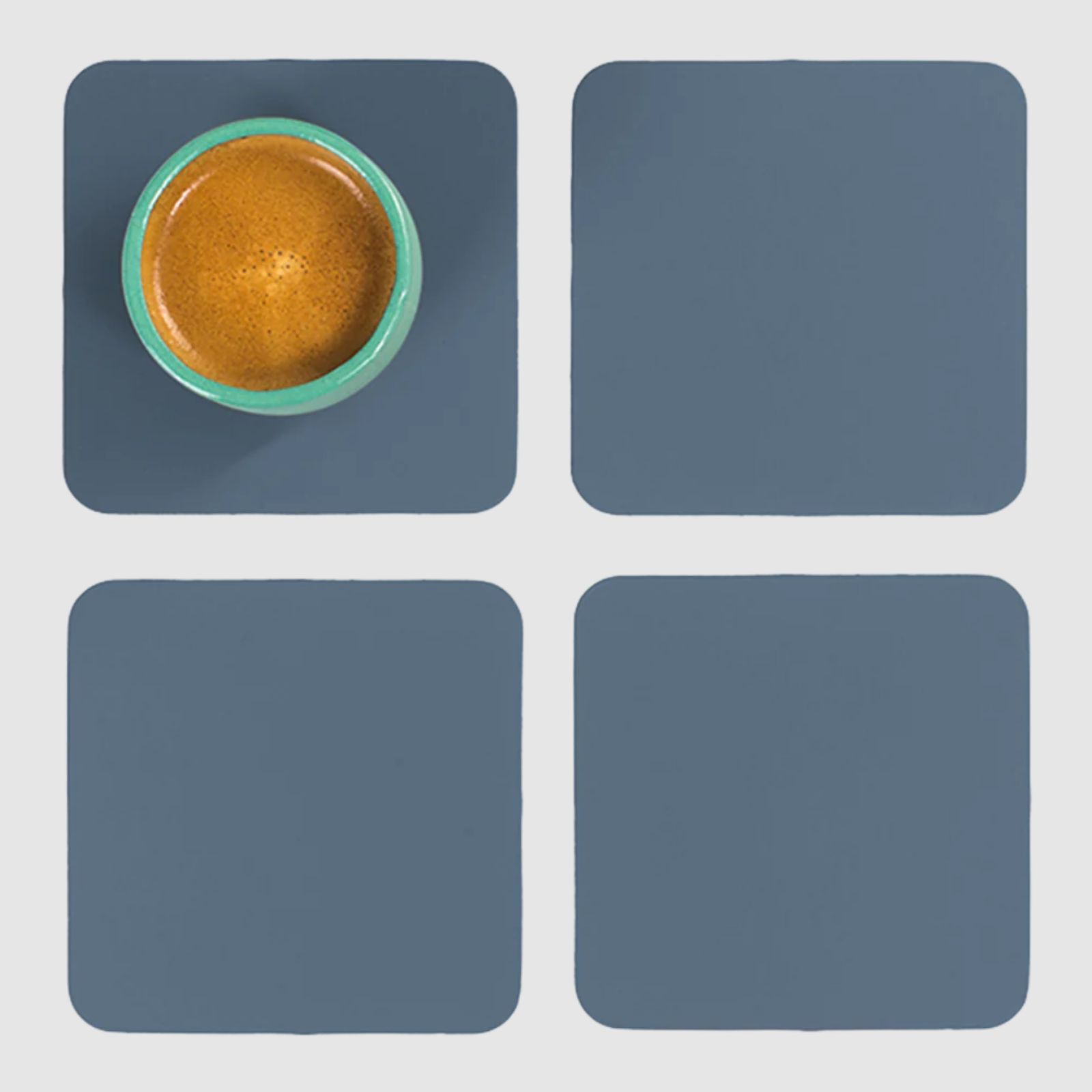 Ruca Square Coasters (x4) Majolica