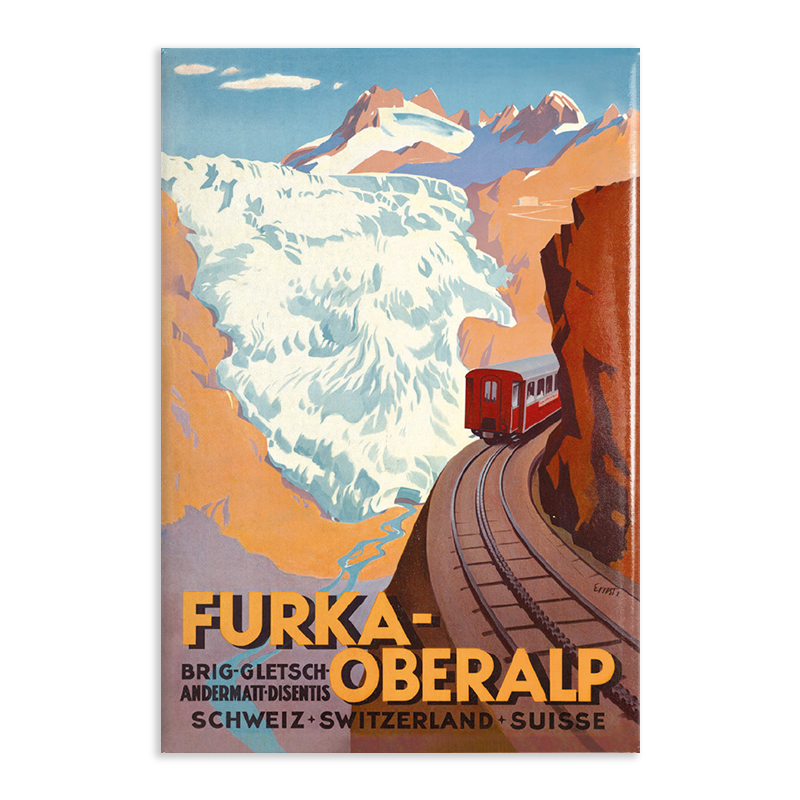 Gallery-Magnet FURKA-OBERALP 54 x 78 mm