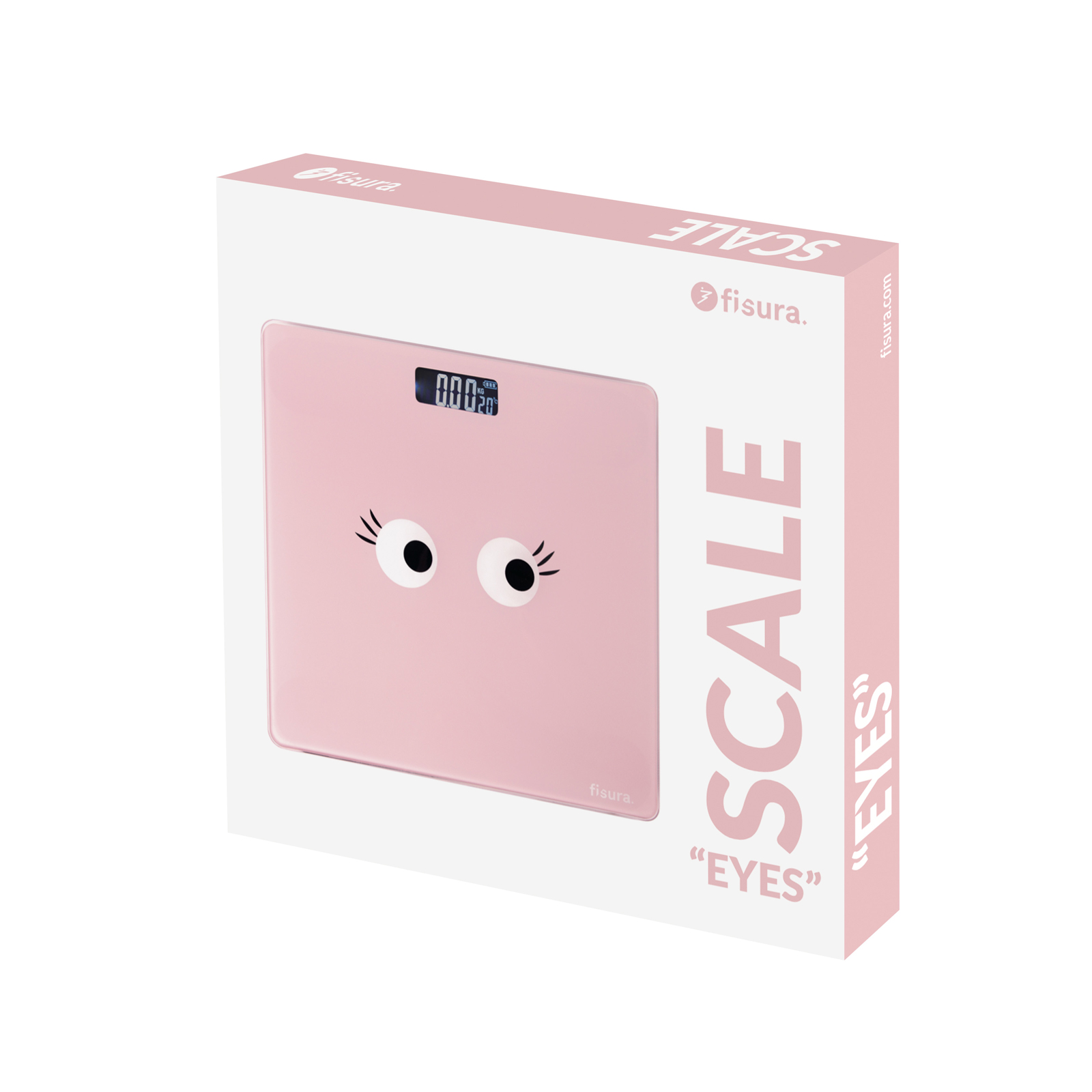 Pèse-personne EYES pink