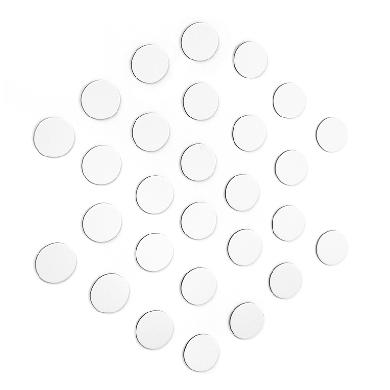 Self-adhesive sticking dots ELEMENT FLEX DOT  for magnets, set of 28 pcs., white