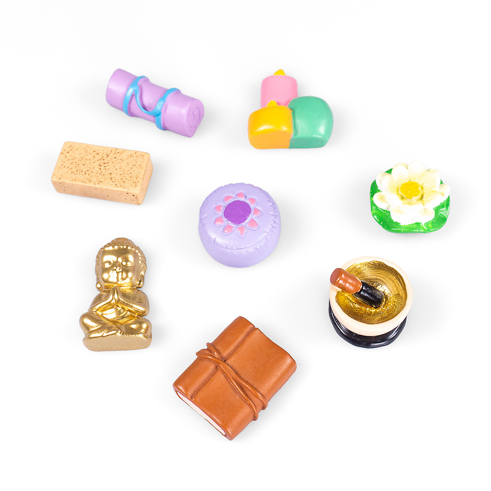 Magnete YOGA 8er Set multicolor