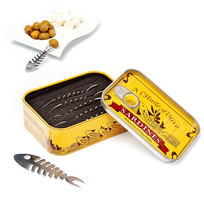 Party Forks SARDINES 6er assortiert