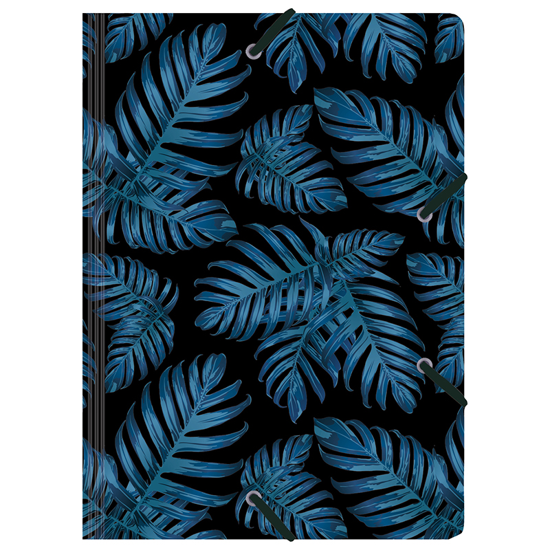 Sammelmappe Deluxe PHILODENDRON blau 