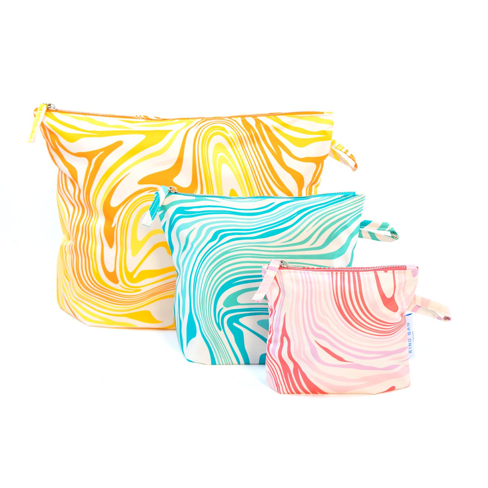 Pouches 3-Pack Marble 