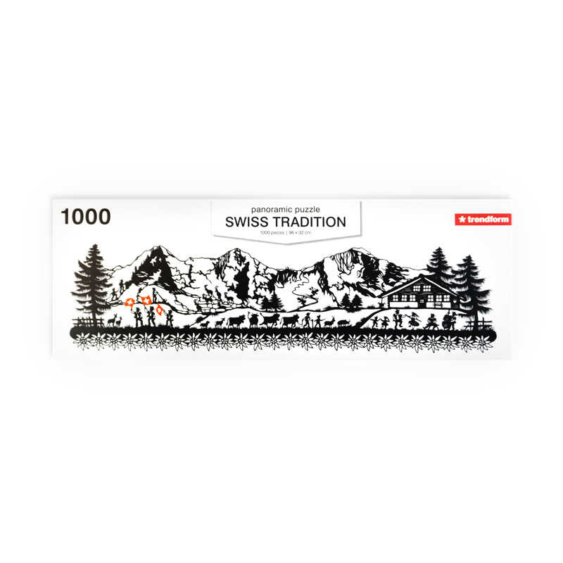 Puzzle 1000 pcs SWISS TRADITION  