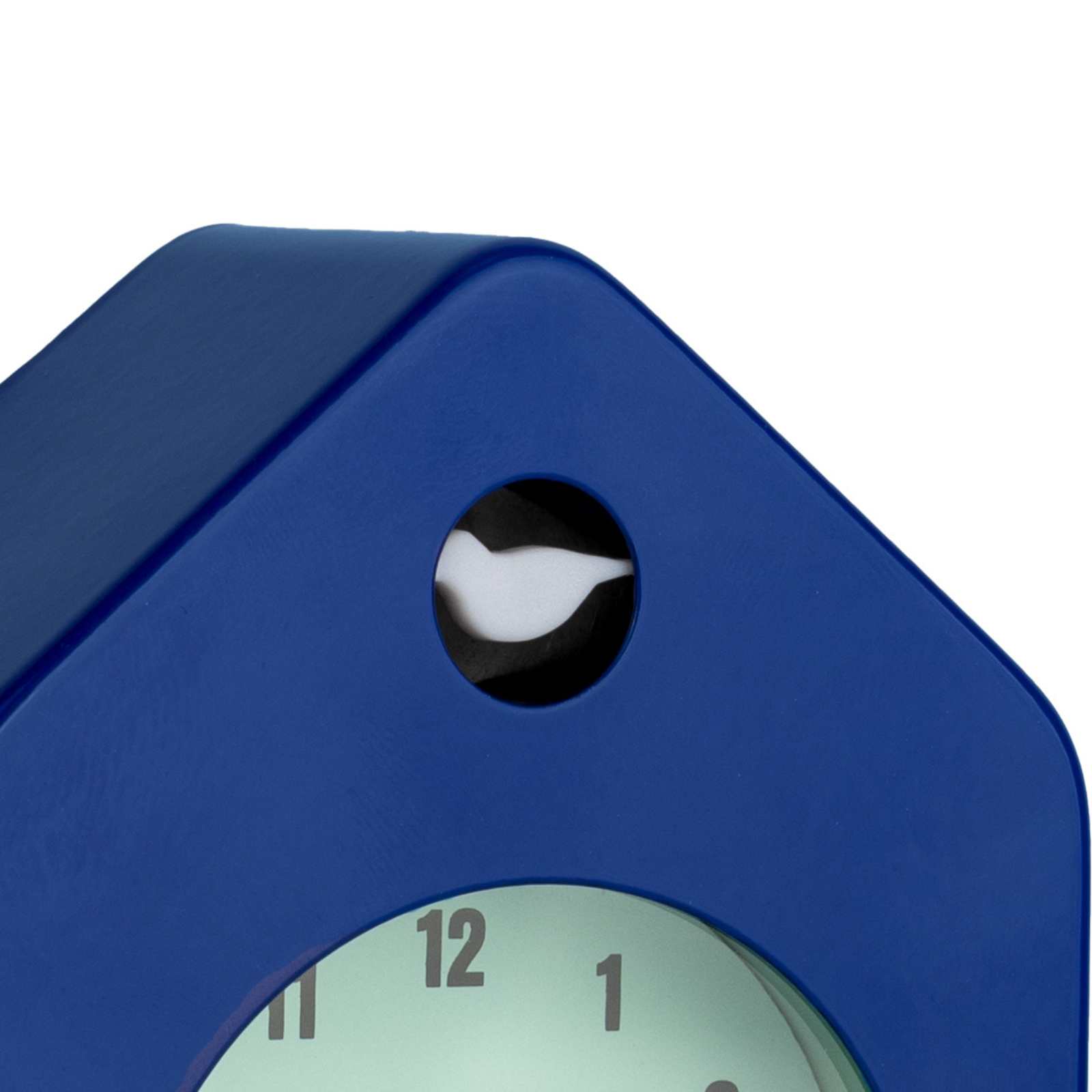 MINI HOUSE ALARM CLOCK blue 