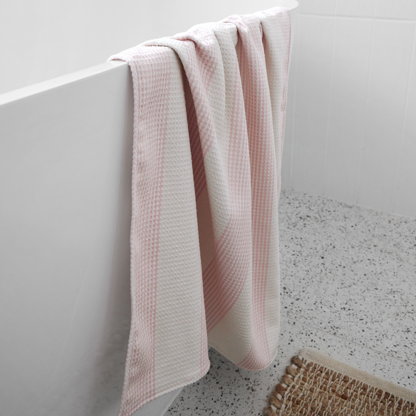 HOME TOWEL WAFFLE XL pink 