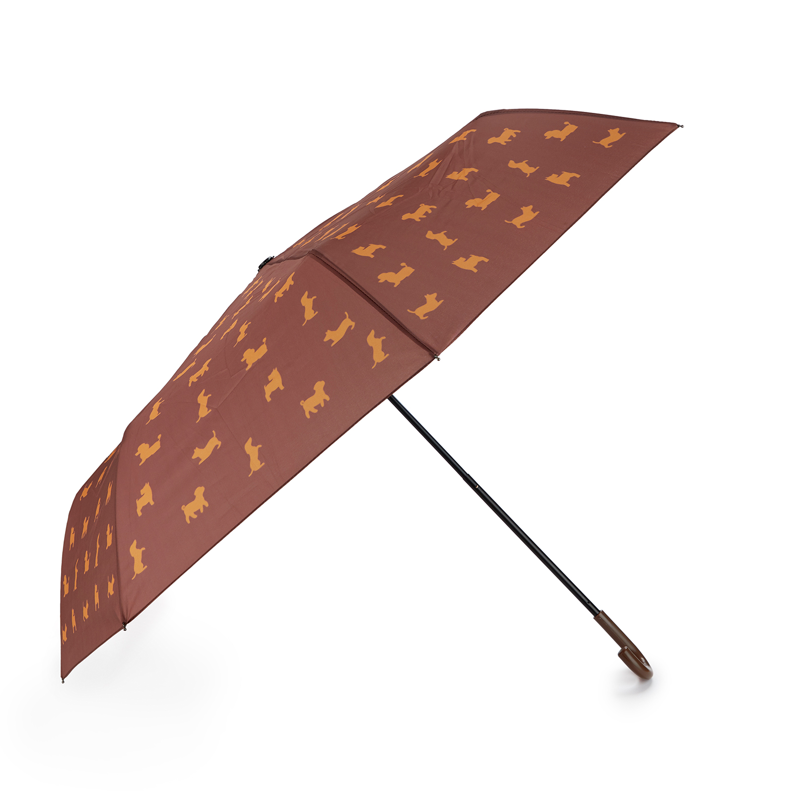 Schirm PUPPY  braun mit Cover