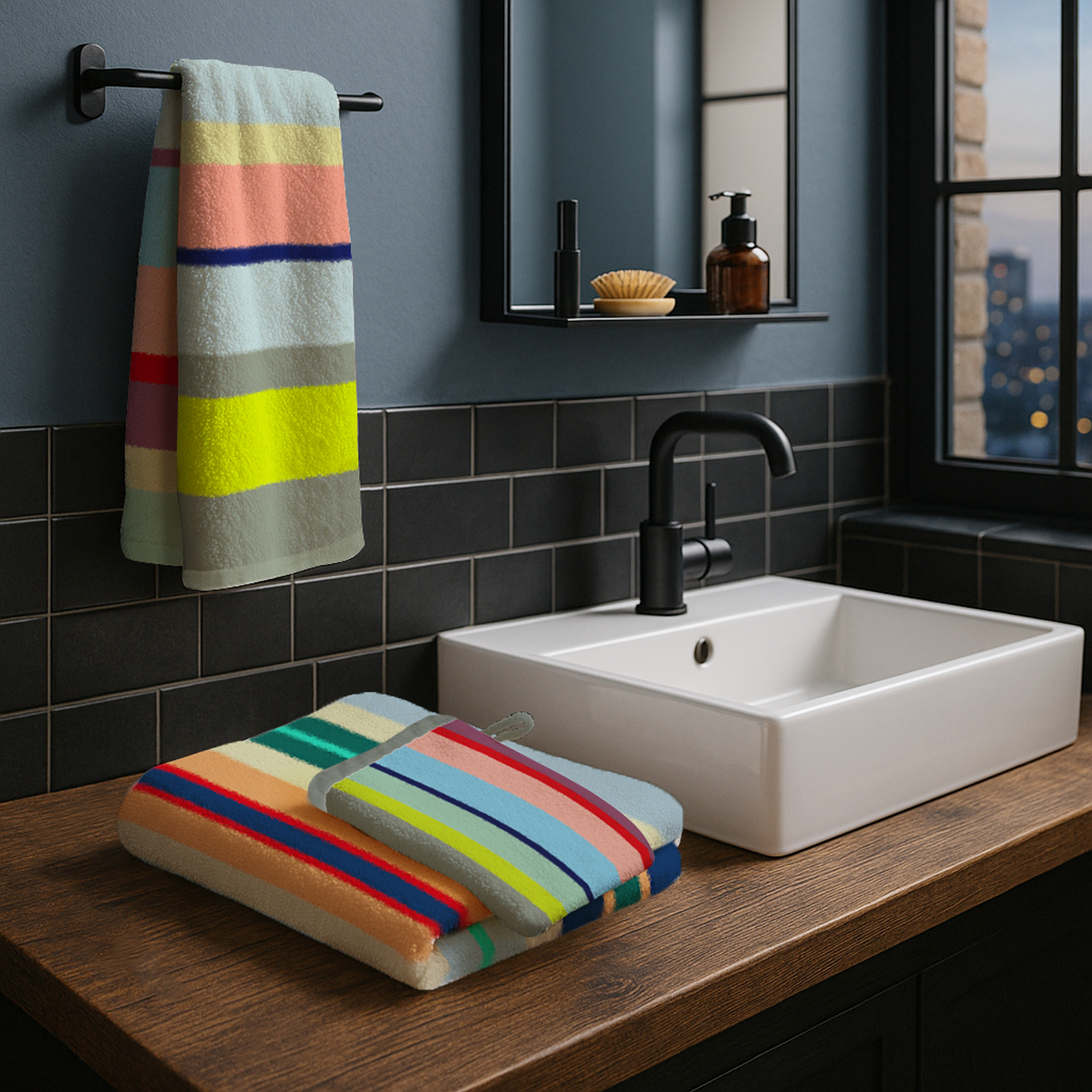 Waschlappen Nizza 3er Set