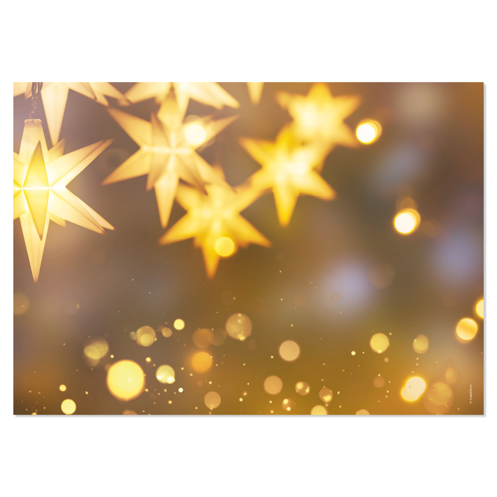 Papiertischset STARRY BRIGHT 4 Sujets à 12 Blatt