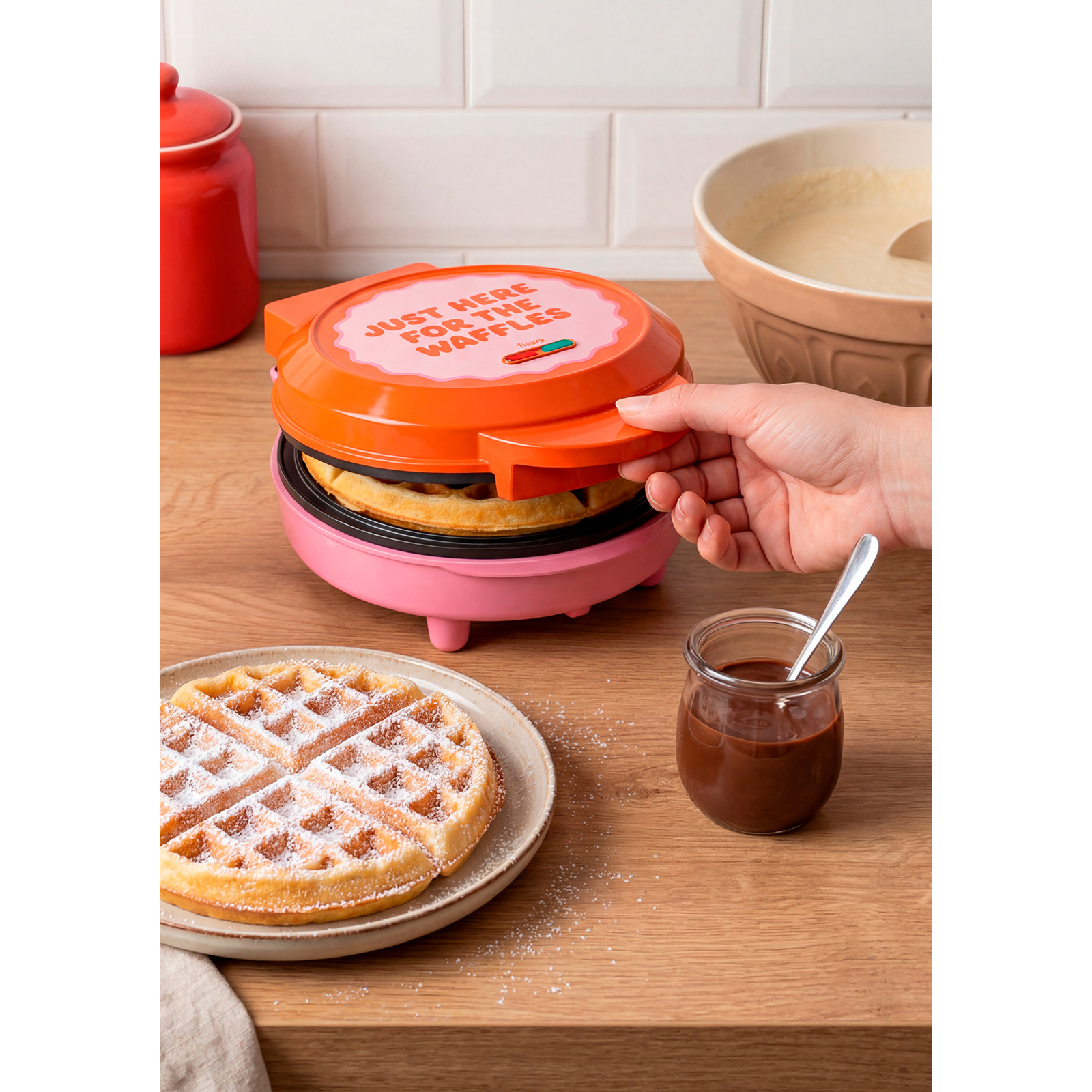Waffles maker JUST HERE FOR THE WAFFLES