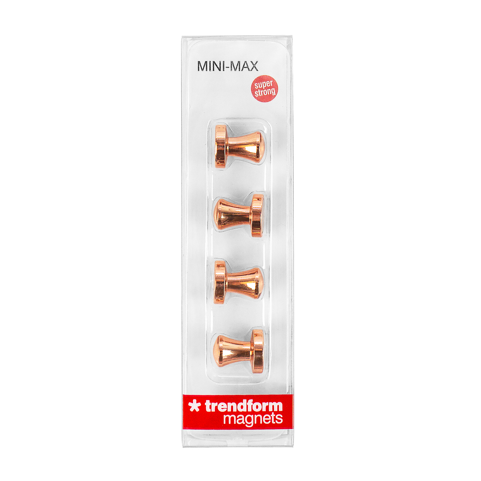 Superstrong Magnets MINI-MAX set of 4  copper