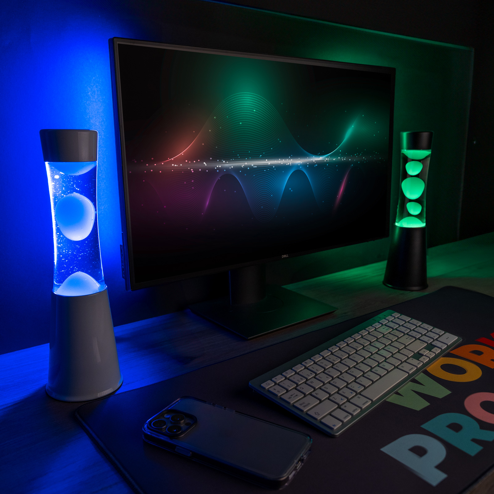 Lava Lamp LED - multicolor 