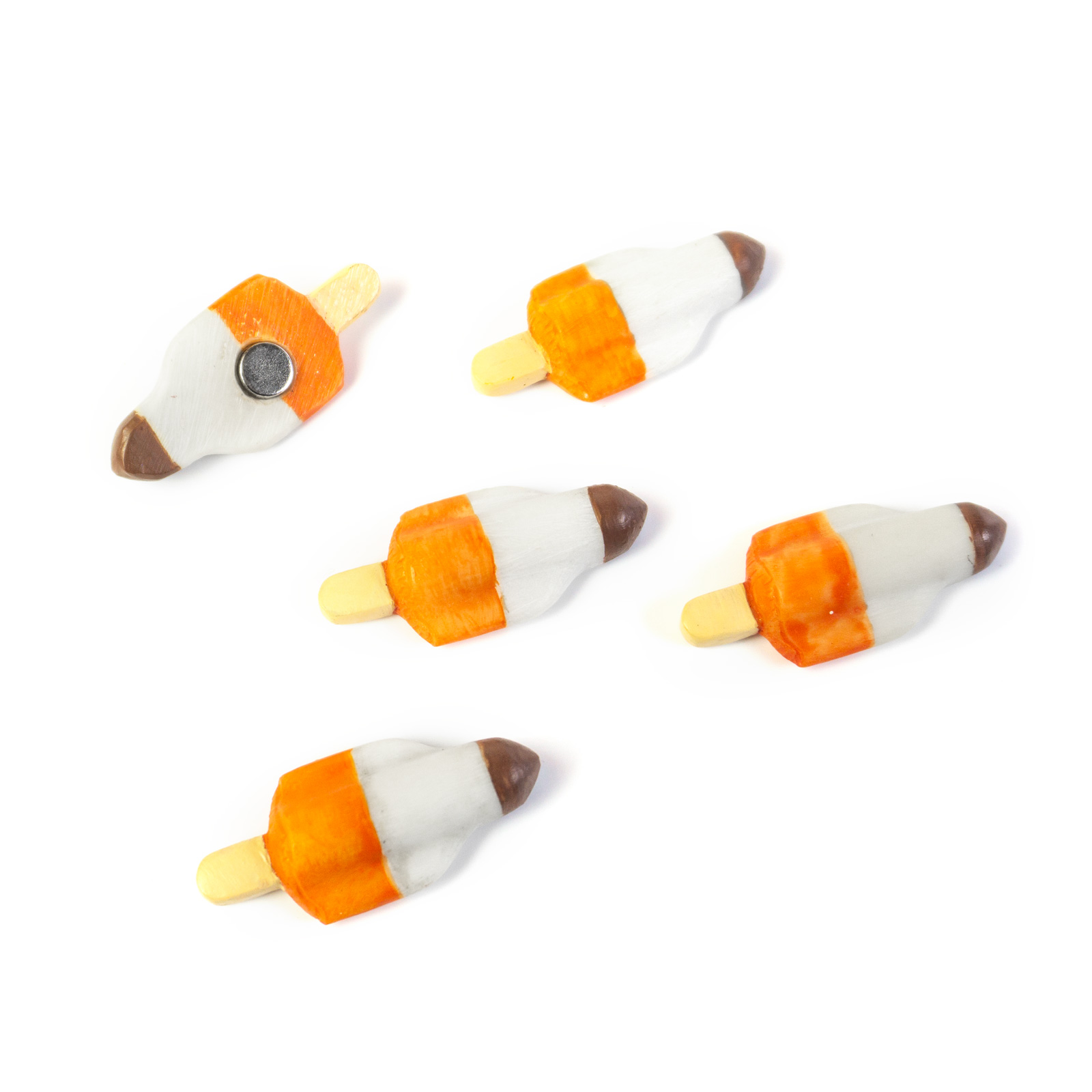 Magnete RAKETE 5er Set multicolor 