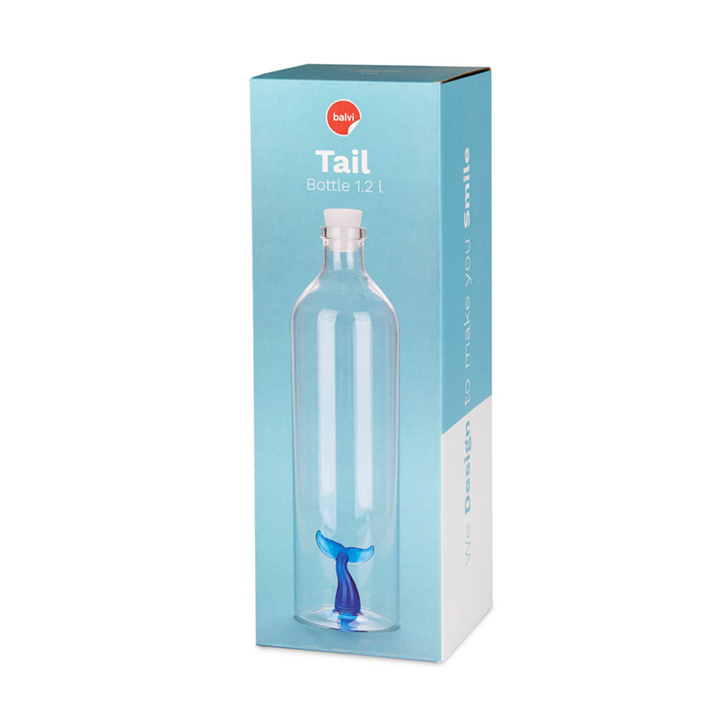 Glasflasche ATLANTIS TAIL 1.2 l Borosilicate