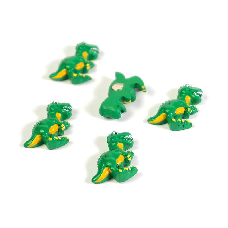 Magnete DINO 5er Set grün 