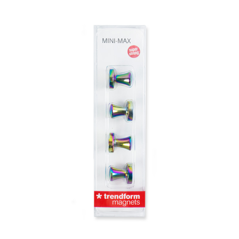 Superstrong Magnets MINI-MAX 4er Set  rainbow