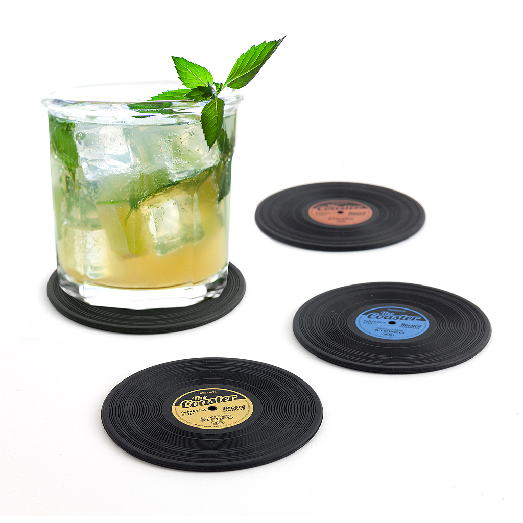 Sous-verre GREATEST HITS set de 4 assorti 