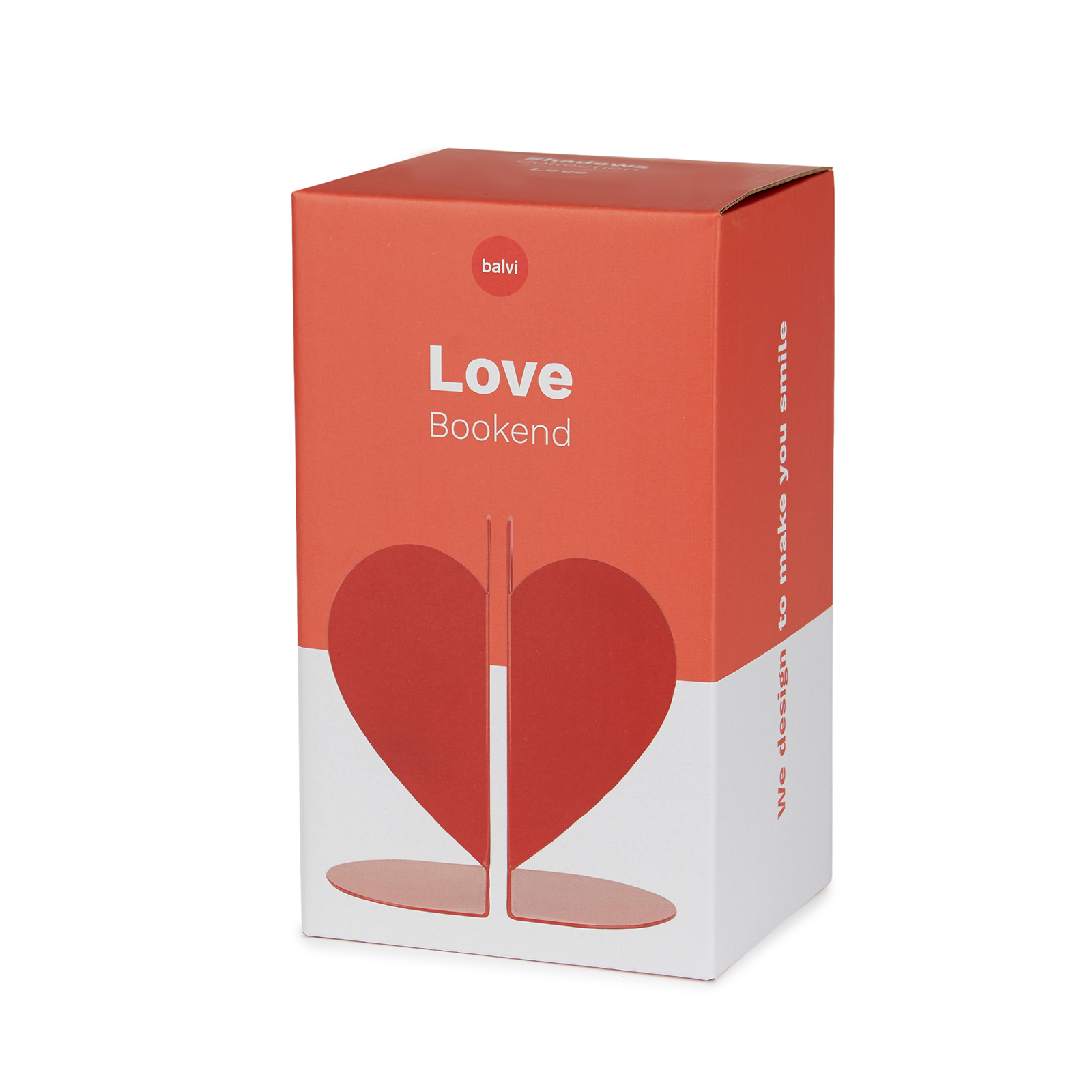 Buchstütze LOVE red
