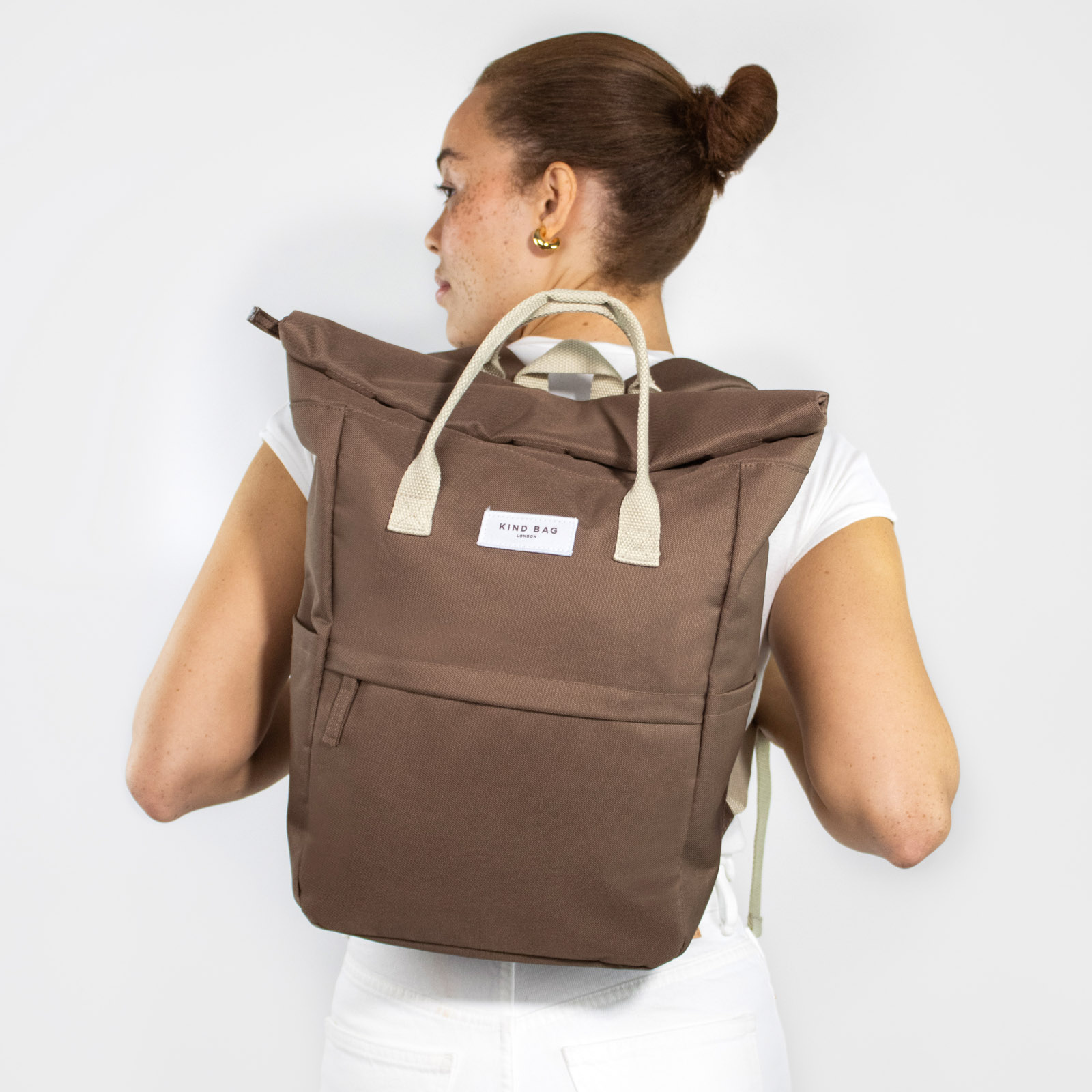 Medium Backpack Cocoa Brown 