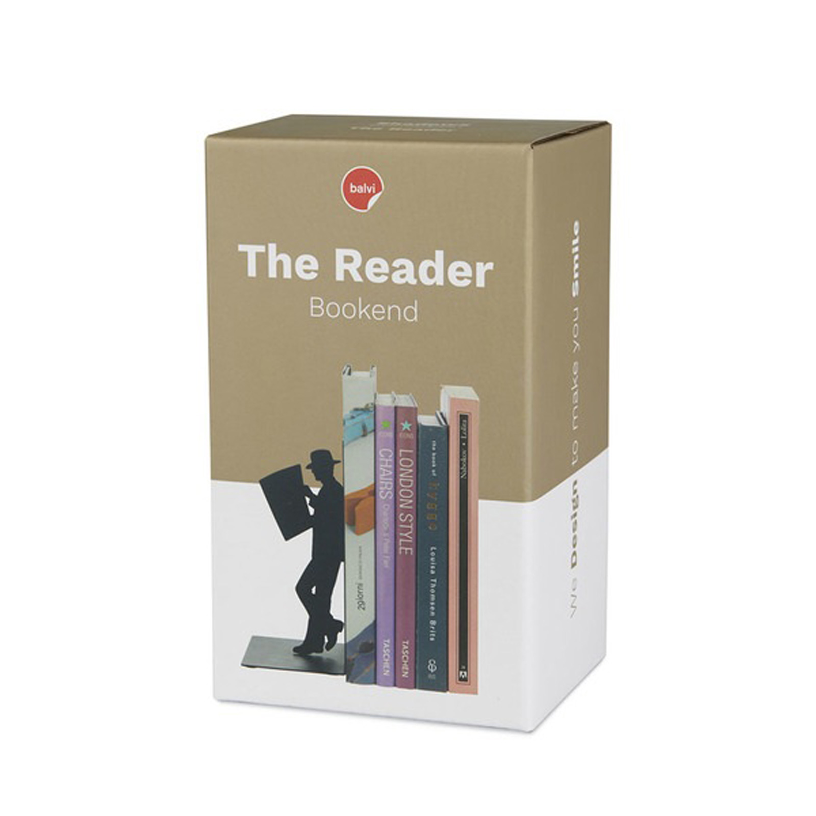 Serre-livres THE READER 