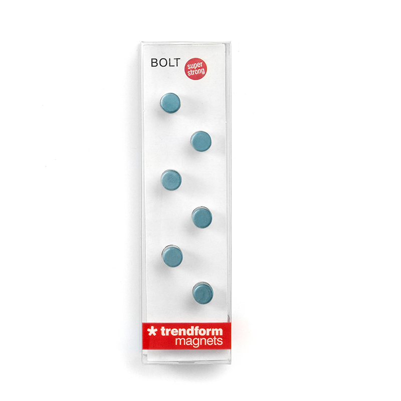 Magnete BOLT 6er Set blau 