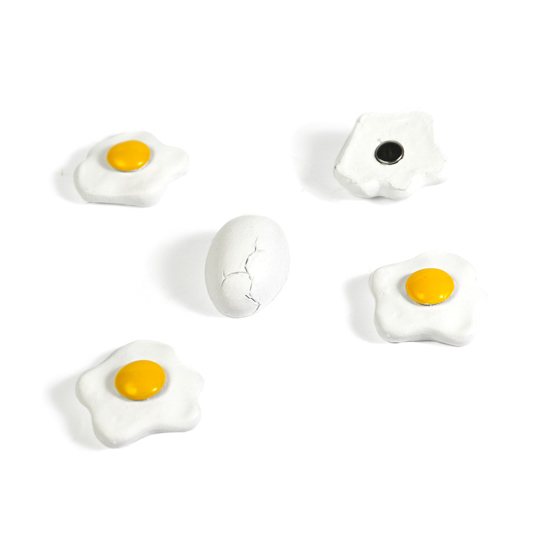 Magnets EGG set of 5 multicolor 