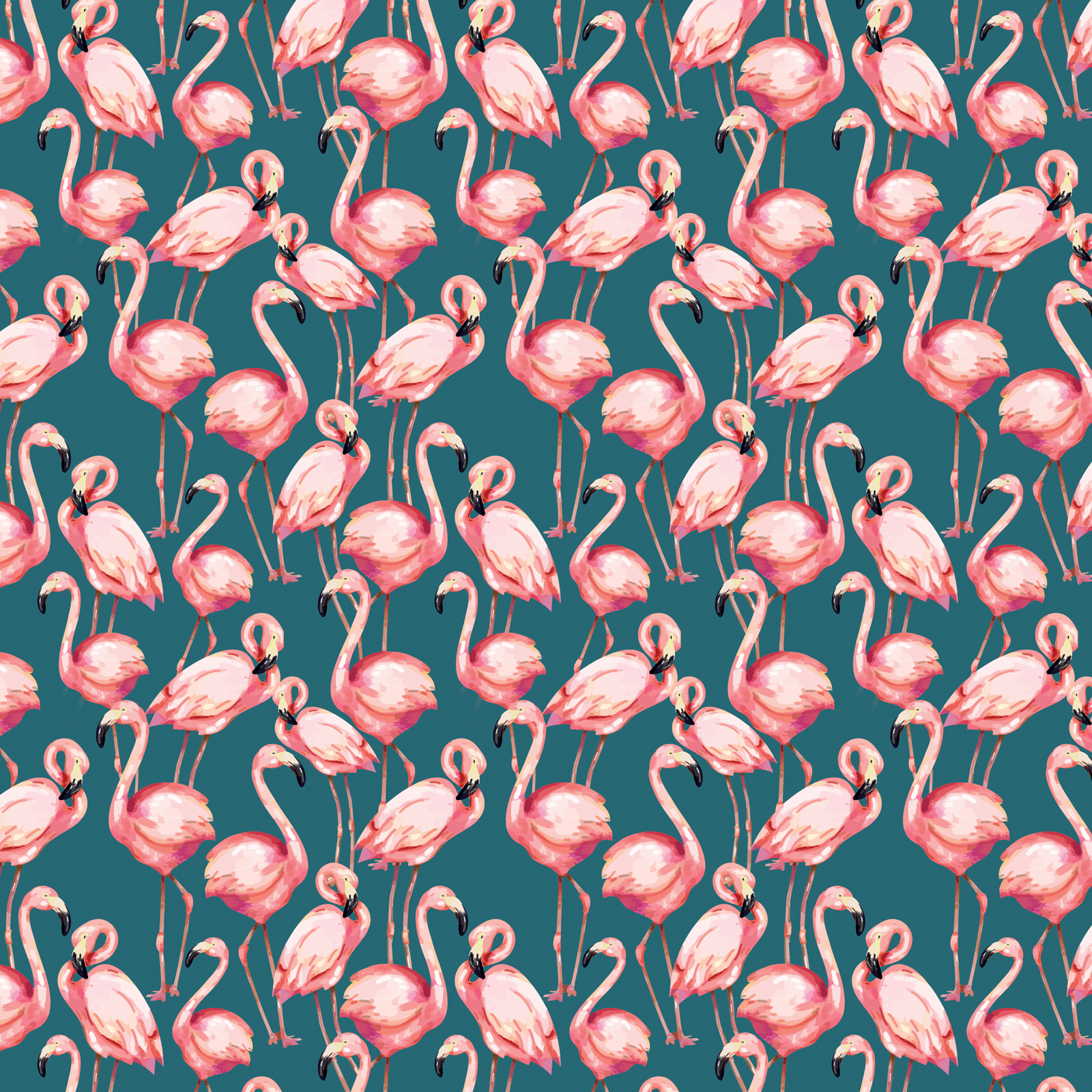 Microfasertuch PINK FLAMINGO