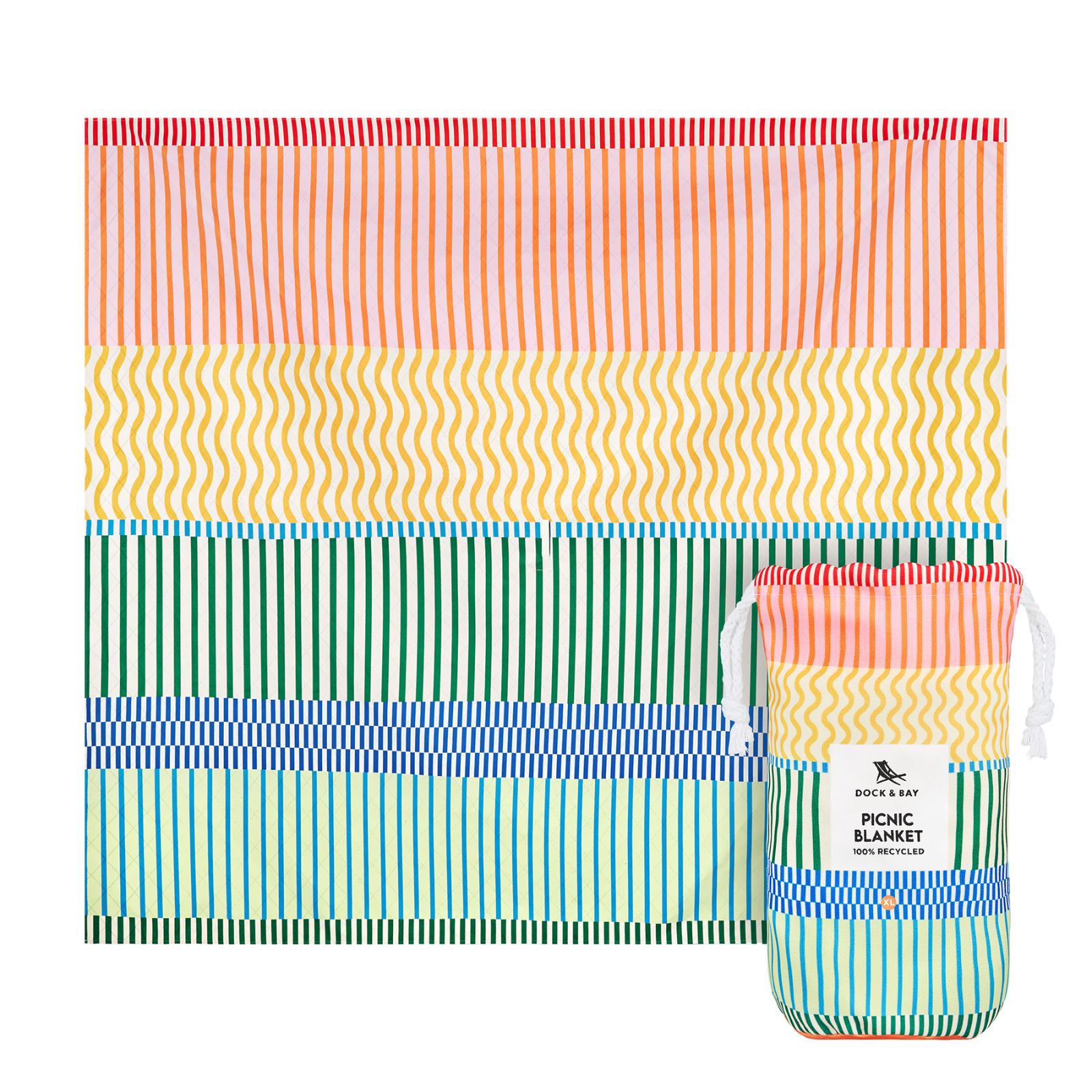 PICNIC BLANKET Stripe up your Life 